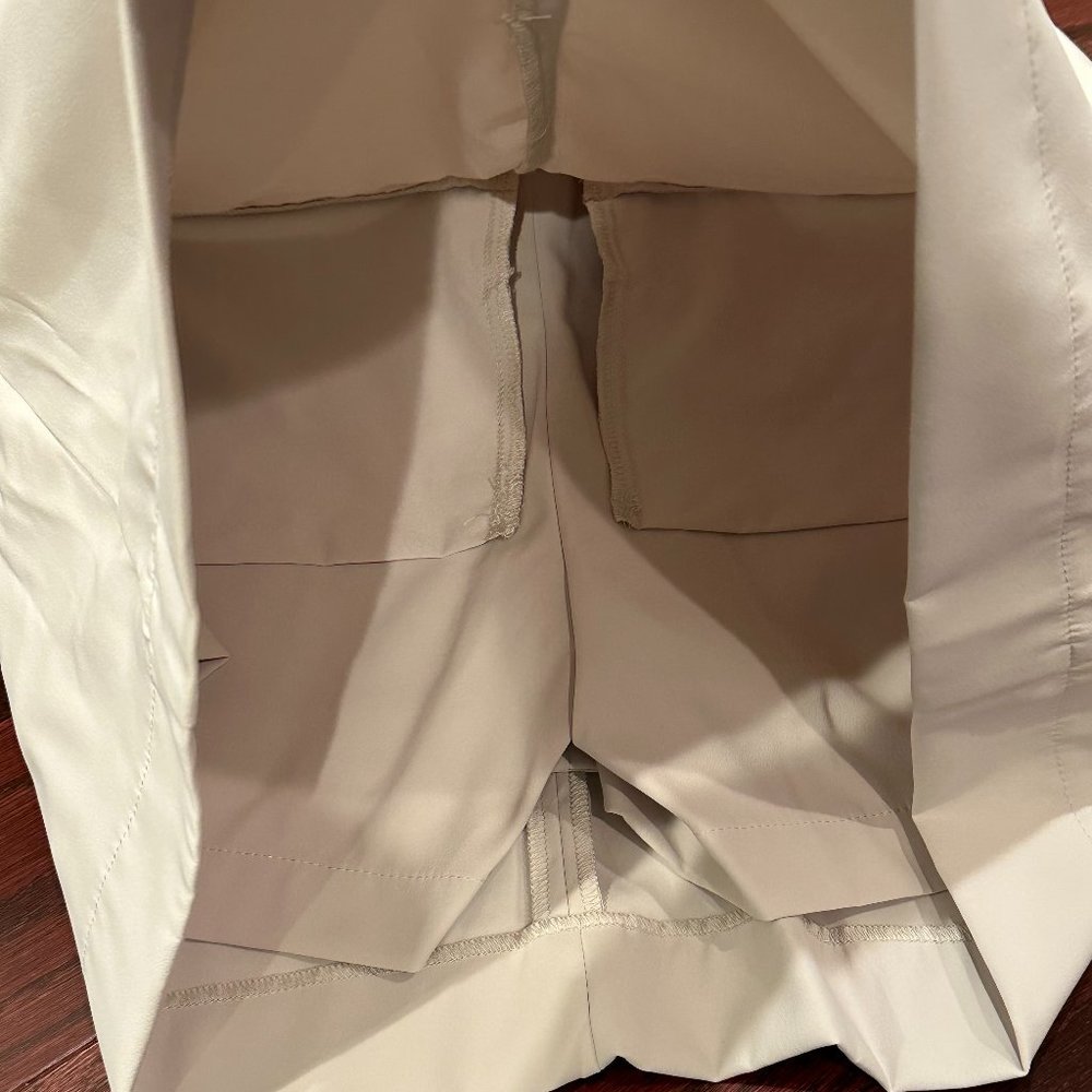 NWT - Nike Golf Tour Performance Women's Skort - Beige - Size 2 - Picture 7 of 9